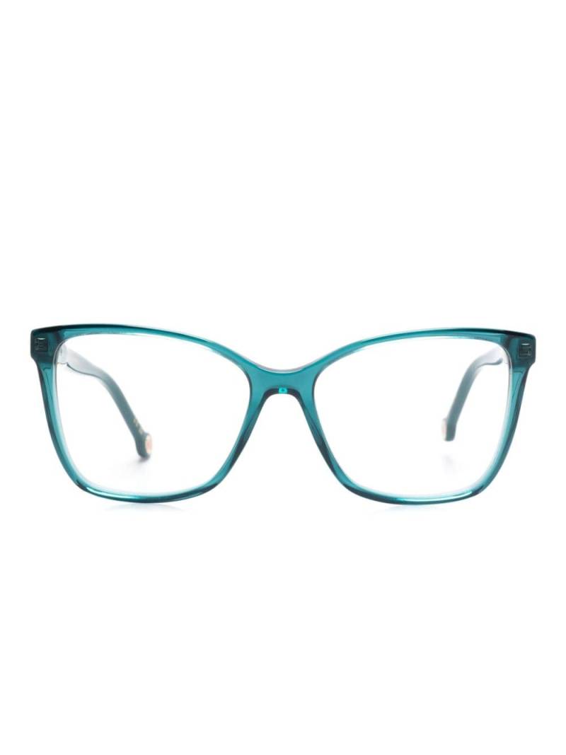 Carolina Herrera butterfly-frame glasses - Green von Carolina Herrera