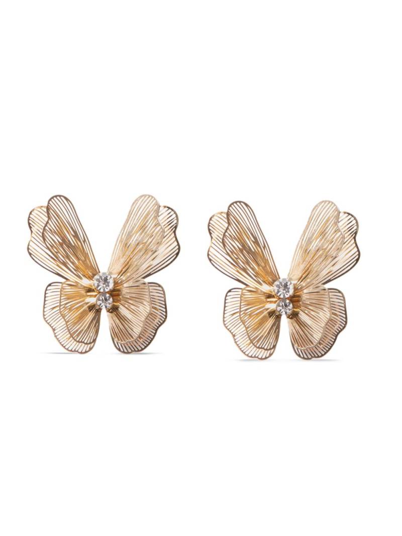 Carolina Herrera butterfly-shaped stud earrings - Gold von Carolina Herrera