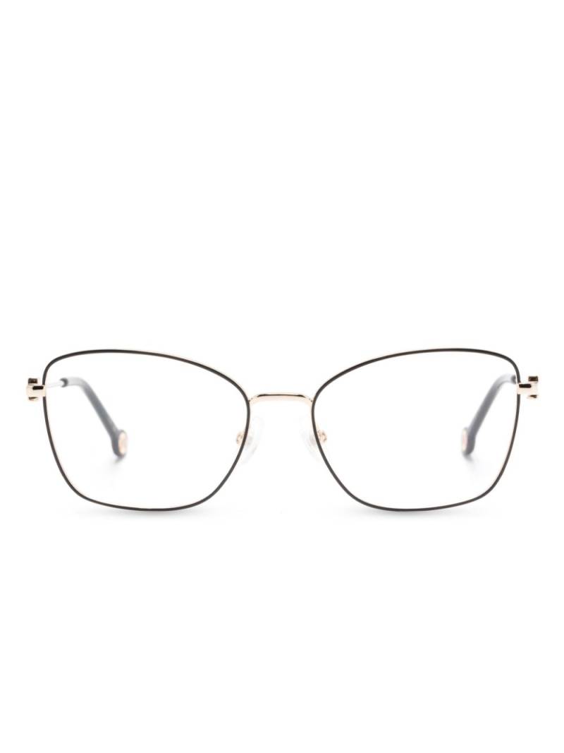 Carolina Herrera cat-eye frame glasses - Gold von Carolina Herrera