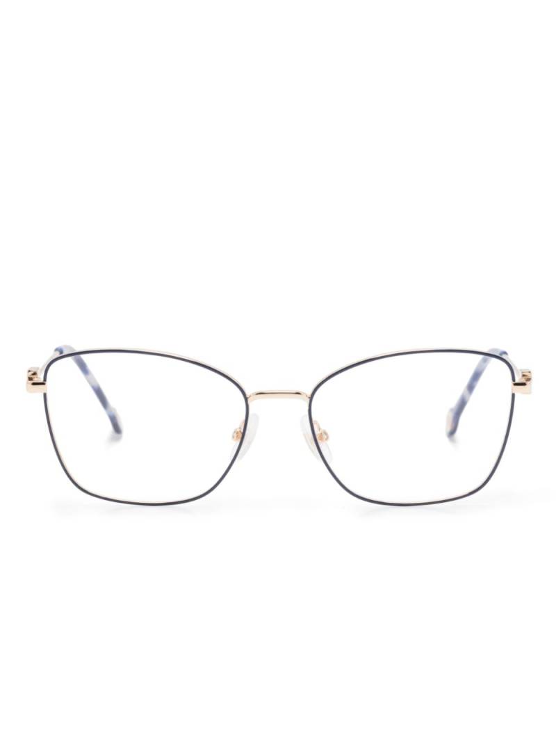 Carolina Herrera cat-eye frame glasses - Gold von Carolina Herrera