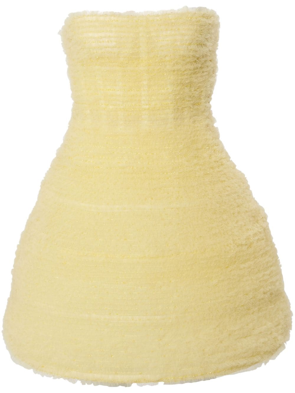 Carolina Herrera embellished tulle strapless minidress - Yellow von Carolina Herrera