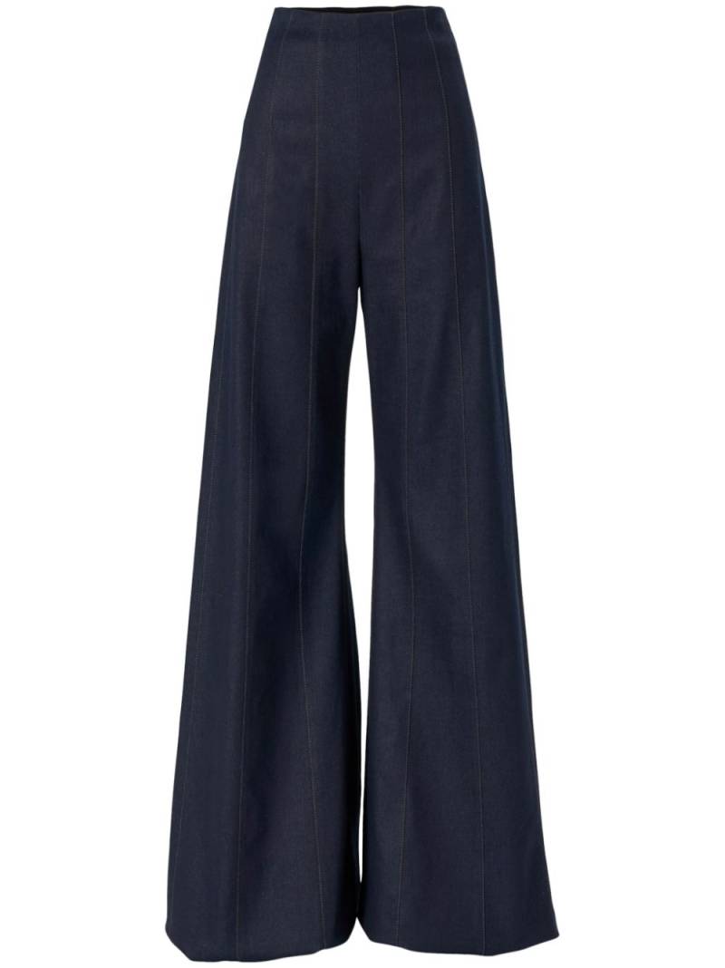 Carolina Herrera flared-leg jeans - Blue von Carolina Herrera