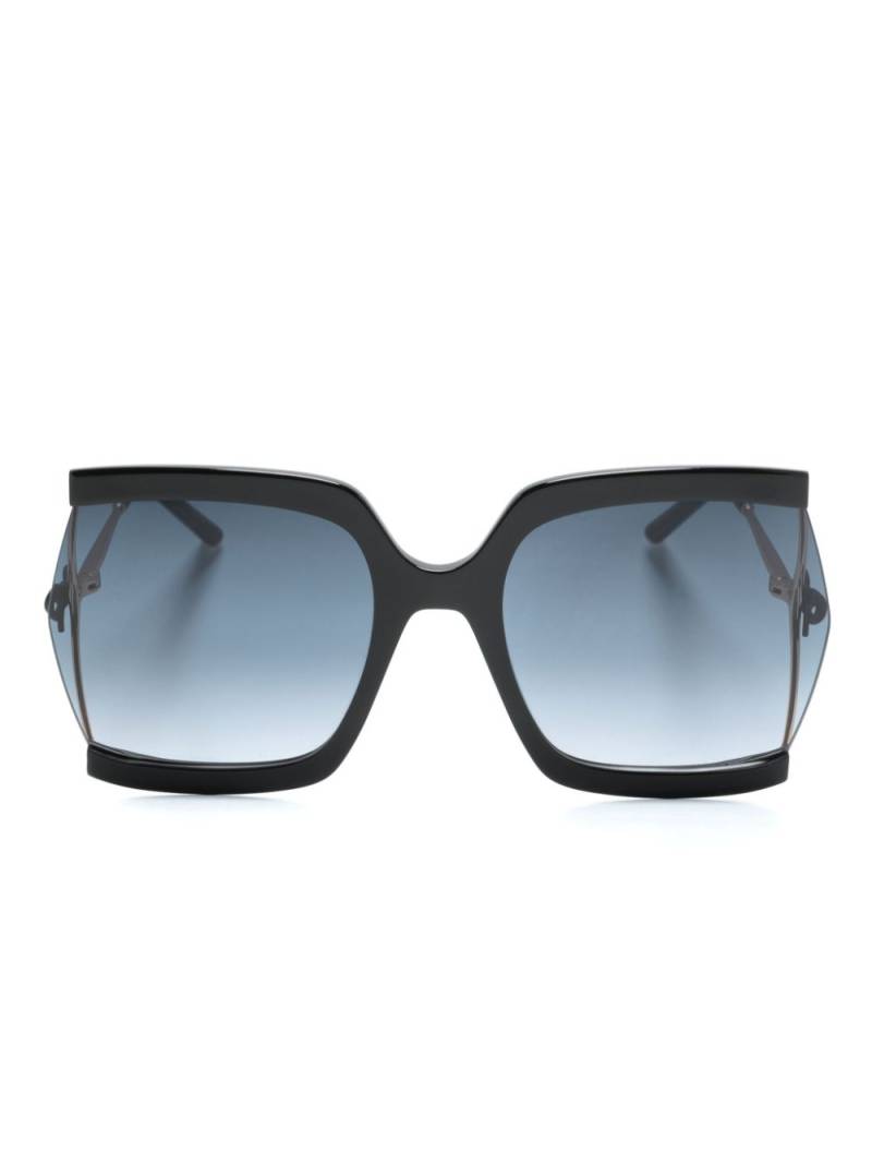 Carolina Herrera oversize-frame sunglasses - Black von Carolina Herrera