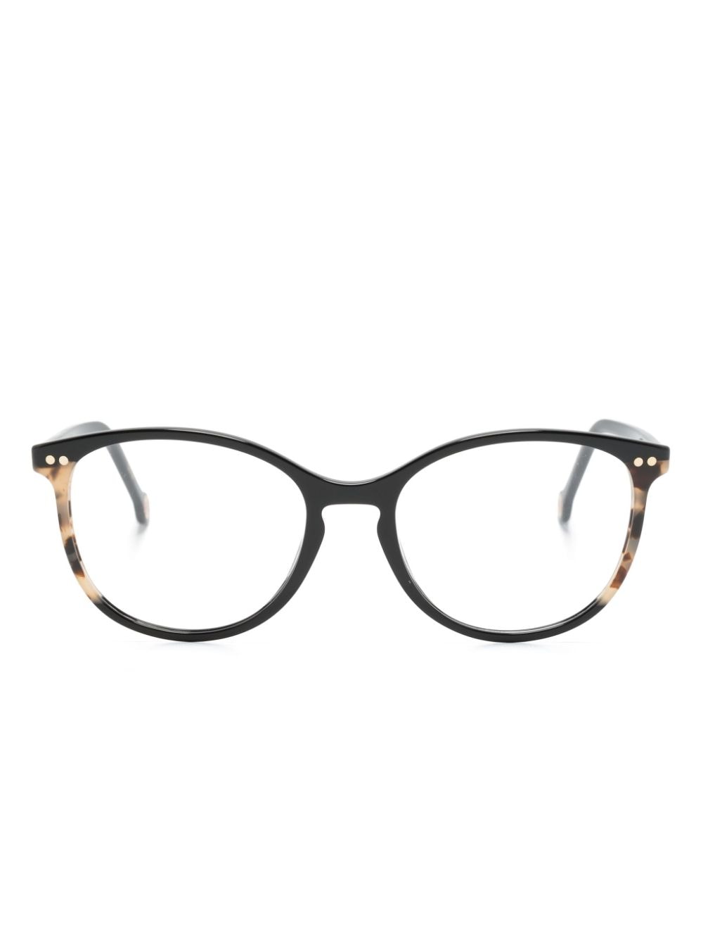 Carolina Herrera round-frame glasses - Black von Carolina Herrera