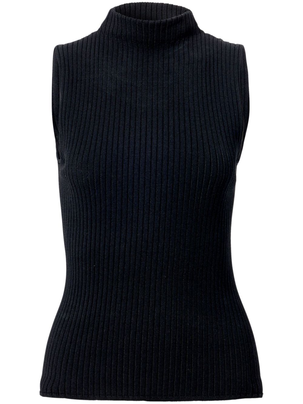 Carolina Herrera sleeveless mock-neck top - Black von Carolina Herrera