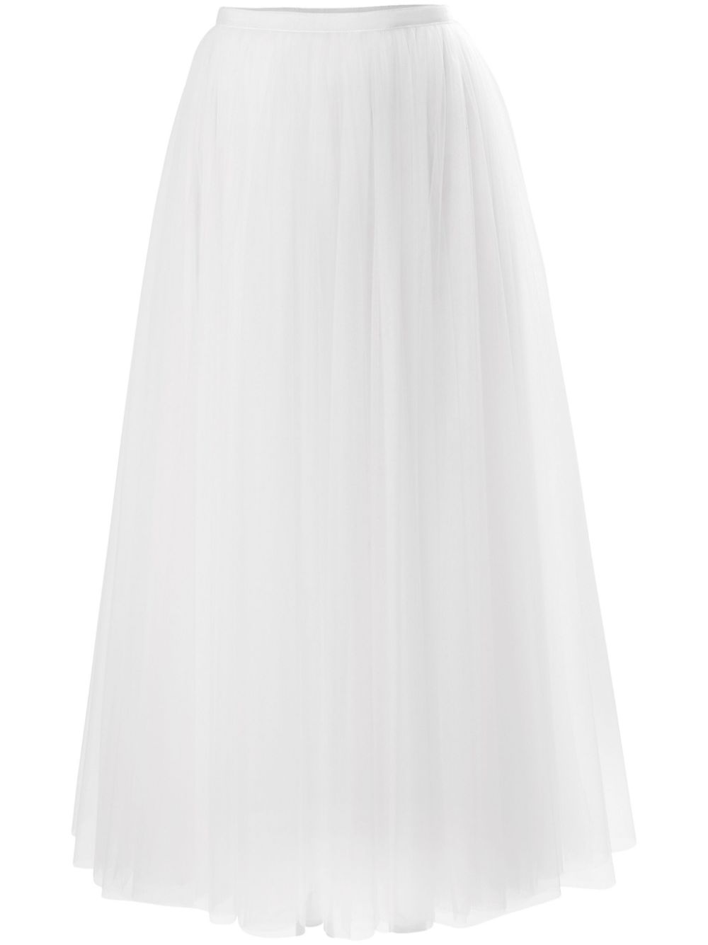 Carolina Herrera tulle maxi skirt - White von Carolina Herrera