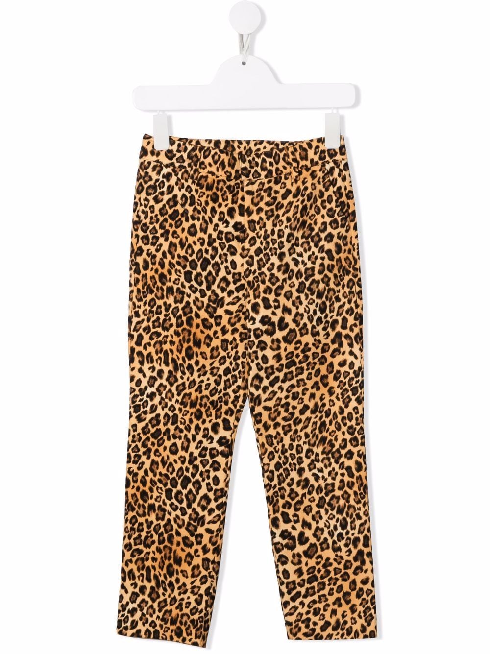 Caroline Bosmans animal-print straight-leg trousers - Neutrals von Caroline Bosmans