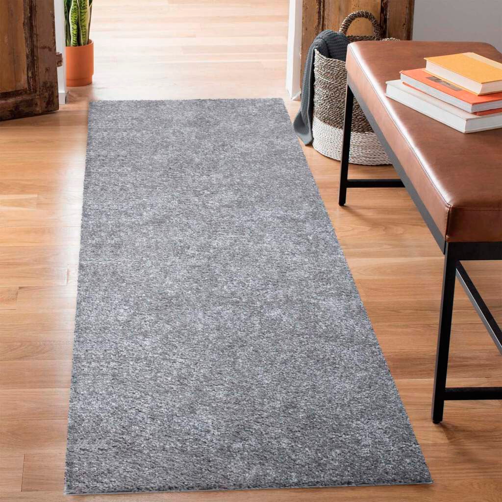 Carpet City Hochflor-Läufer »City Shaggy«, rechteckig, 30 mm Höhe, Teppich Einfarbig Uni, besonders flauschig-weich von Carpet City