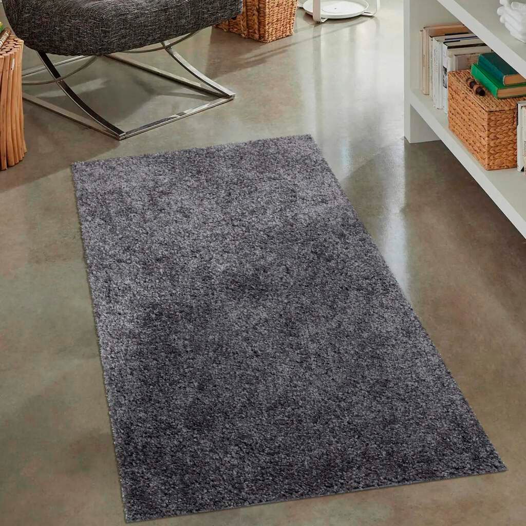 Carpet City Hochflor-Teppich »City Shaggy«, rechteckig, Robuster Langflor Teppich uni, besonders flauschig weich von Carpet City
