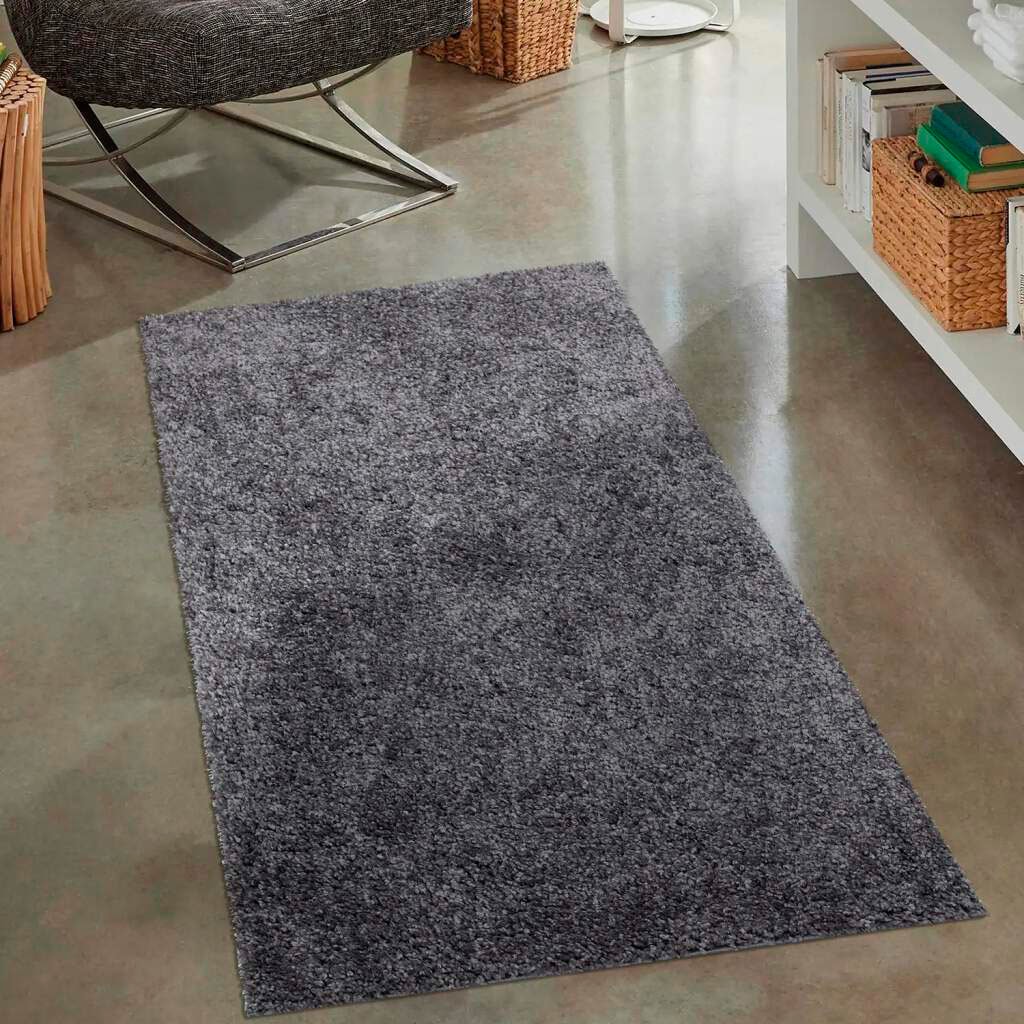 Carpet City Hochflor-Teppich »City Shaggy«, rechteckig, 30 mm Höhe, Robuster Langflor Teppich uni, besonders flauschig weich von Carpet City