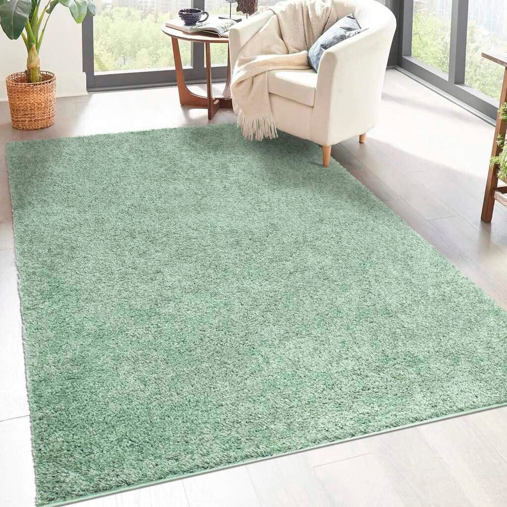 Carpet City Hochflor-Teppich »City Shaggy«, rechteckig, Robuster Langflor Teppich uni, besonders flauschig weich von Carpet City