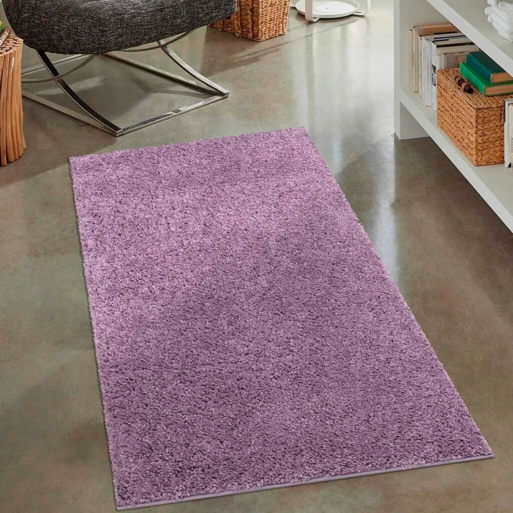 Carpet City Hochflor-Teppich »City Shaggy«, rechteckig, 30 mm Höhe, Robuster Langflor Teppich uni, besonders flauschig weich von Carpet City