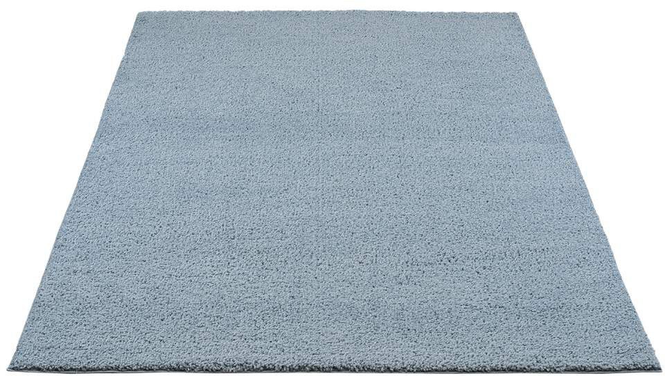 Carpet City Hochflor-Teppich »Plainy«, rechteckig, 30 mm Höhe, Shaggy Polyester Teppich, besonders weich, Uni-Farben von Carpet City