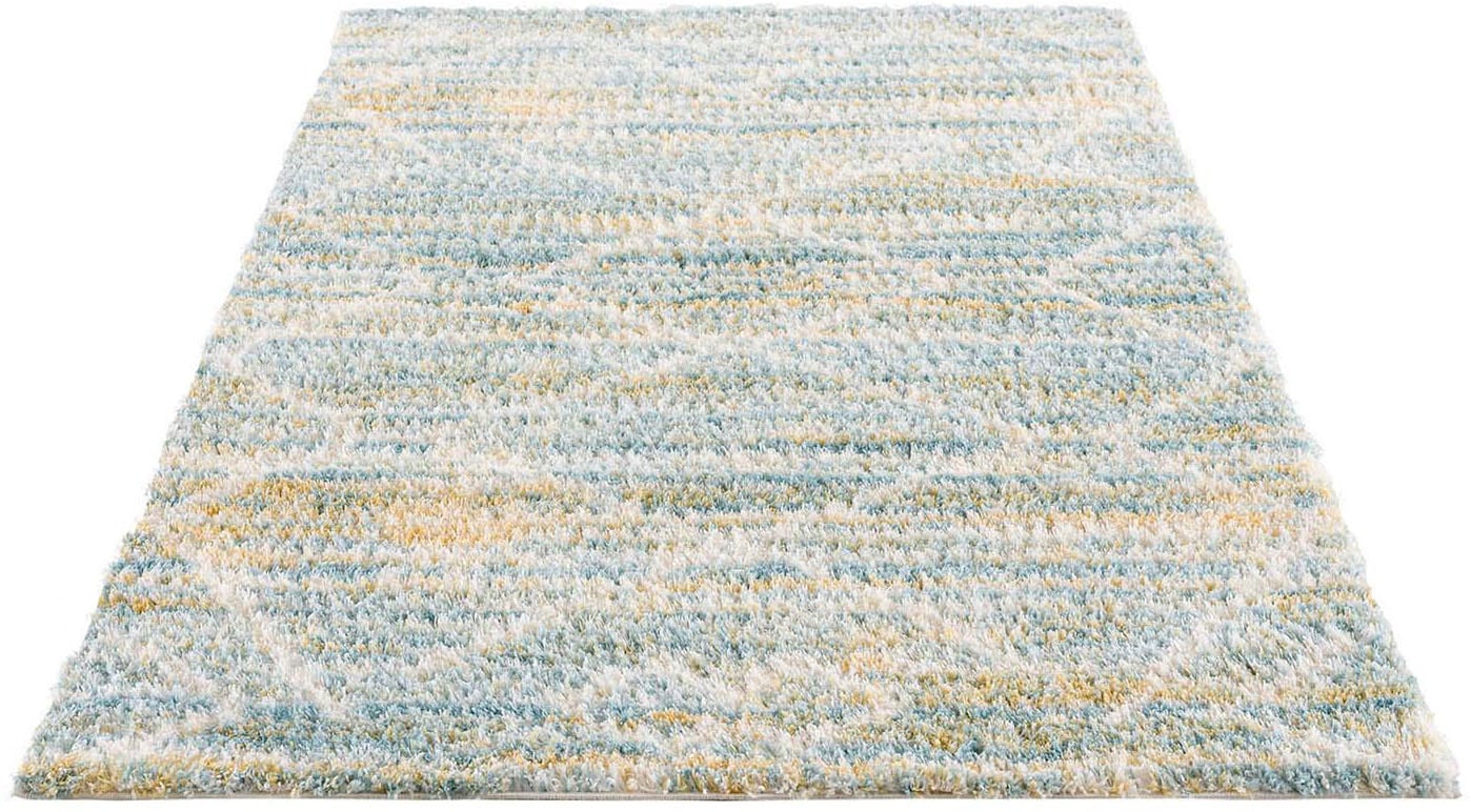 Carpet City Hochflor-Teppich »Pulpy 557«, rechteckig, 30 mm Höhe, besonders weich, Ethno Look, ideal für Wohnzimmer & Schlafzimmer von Carpet City