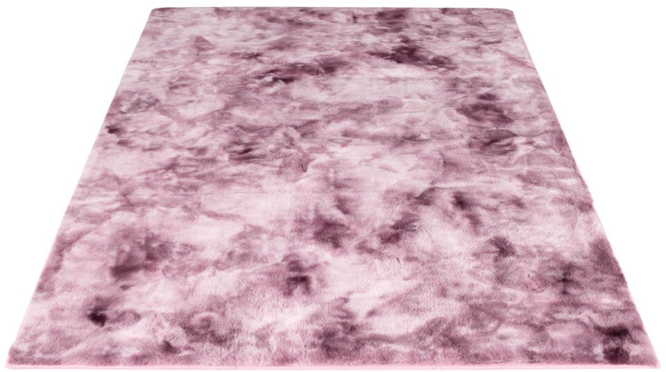 Carpet City Hochflor-Teppich »TOLEDO500«, rechteckig, besonders weich, 3D-Effekt, Uni-Farben von Carpet City