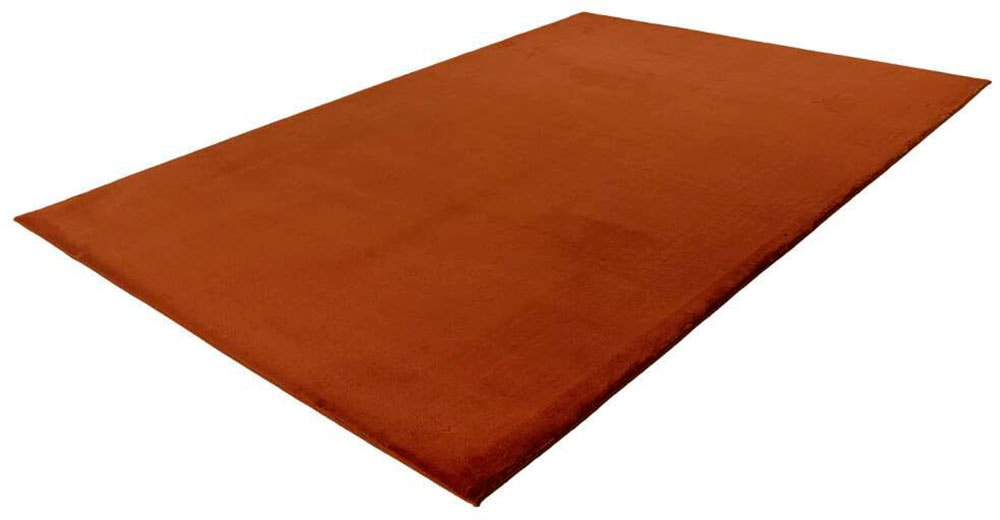Carpet City Hochflor-Teppich »TOPIA 400«, rechteckig, Kunstfell-Teppich mit Kaninchenfell-Optik, Wohnzimmer, Schlafzimmer von Carpet City