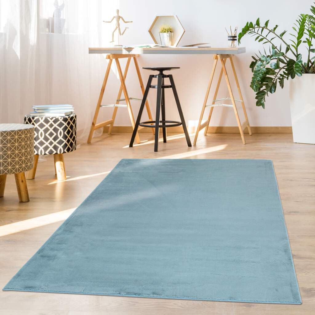Carpet City Hochflor-Teppich »TOPIA 400«, rechteckig, 21 mm Höhe, Kunstfell-Teppich mit Kaninchenfell-Optik, Wohnzimmer, Schlafzimmer Carpet City Hochflor-Teppich »TOPIA 400«, rechteckig, 21 mm Höhe, Kunstfell-Teppich mit Kaninchenfell-Optik, Wohnzimmer, Schlafzimmer von Carpet City