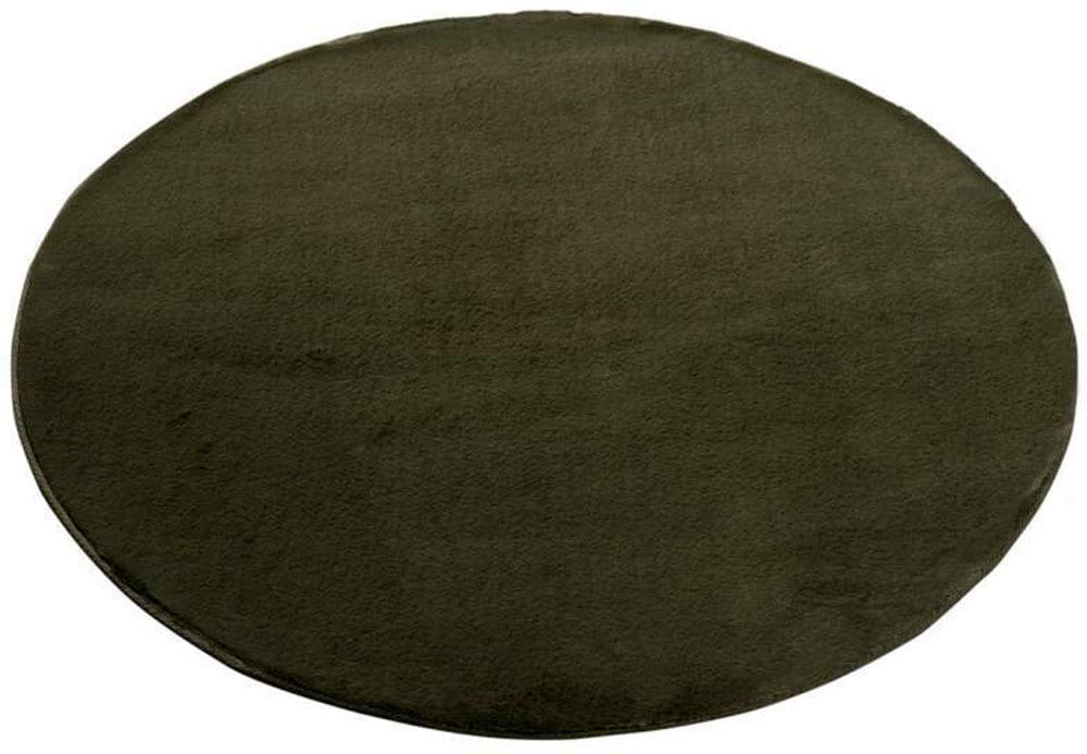 Carpet City Hochflor-Teppich »TOPIA400«, rund, besonders weich und kuschelig durch Polyester, Uni-Farben von Carpet City