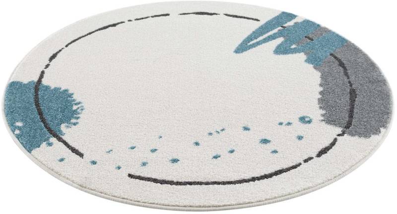 Carpet City Kinderteppich »Anime9395«, rund, Spielteppich, Modern, Weicher Flor, Pflegeleicht, Kinderzimmer von Carpet City