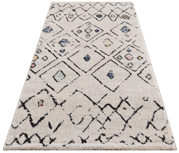 Carpet City Läufer »Mista 2574«, rechteckig, 9 mm Höhe, Kurzflor, Boho-Optik, Multicolor, Weich, ideal für Flur & Diele von Carpet City