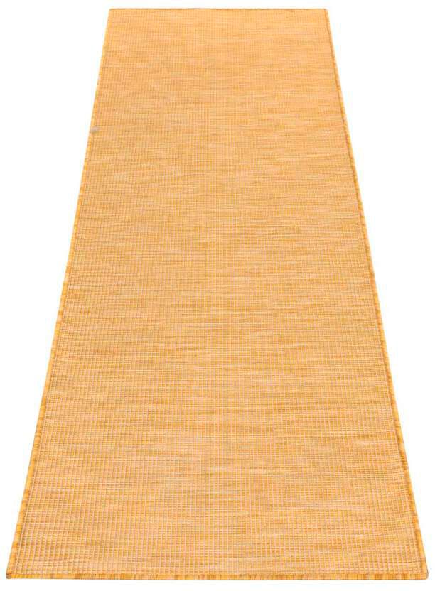 Carpet City Läufer »Palm«, rechteckig, Wetterfest & UV-beständig, für Balkon, Terrasse, Küche, flach gewebt von Carpet City