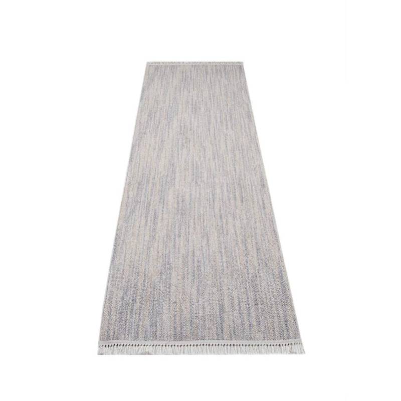 Carpet City Teppich »CLASICO 0052«, rechteckig, 11 mm Höhe, Kurzflor, Fransen, Meliert, Boho-Stil, Wohnzimmer von Carpet City