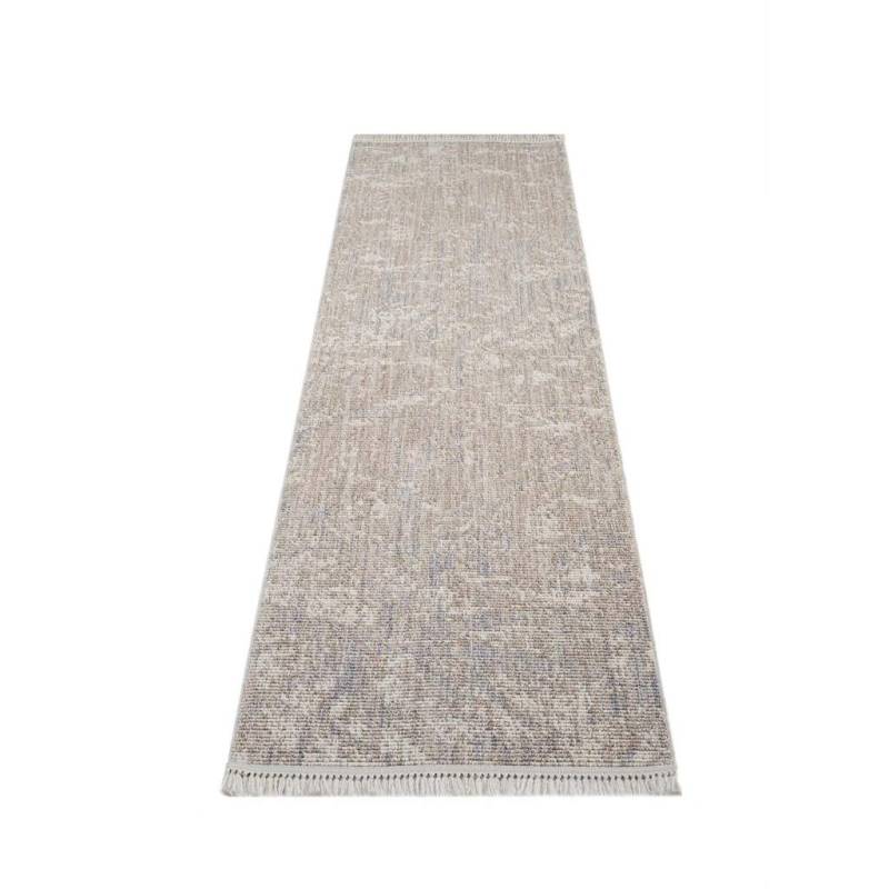 Carpet City Teppich »CLASICO 9150«, rechteckig, Kurzflor, Fransen, Meliert, Boho-Stil, Wohnzimmer von Carpet City