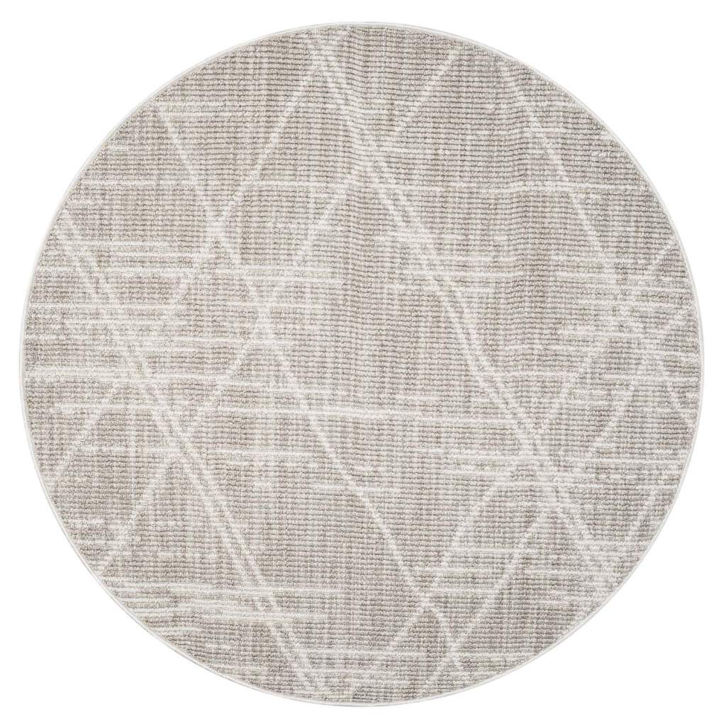 Carpet City Teppich »CLASICO 9162«, rund, 11 mm Höhe, Kurzflor Geometrisch, Boho-Stil, Wohnzimmer von Carpet City