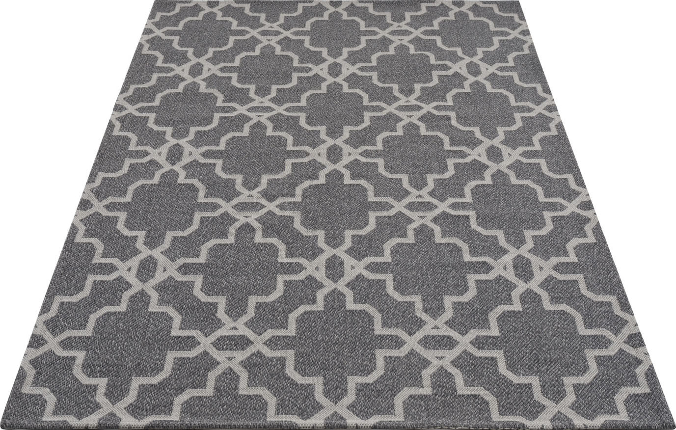 Carpet City Teppich »Cotton«, rechteckig, 5 mm Höhe, Flachgewebe, 100% Baumwolle,Marokkanisch, Pflegeleicht von Carpet City