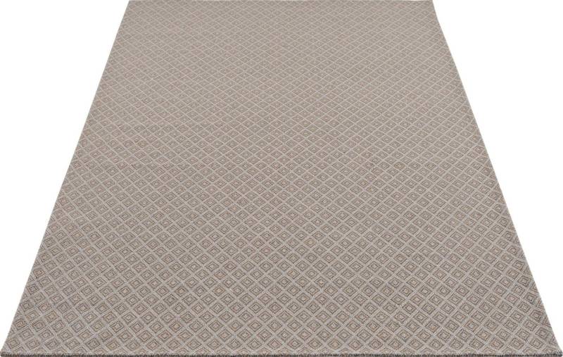 Carpet City Teppich »Cotton«, rechteckig, Flachgewebe, 100% Baumwolle, Rauten-Optik, Pflegeleicht von Carpet City