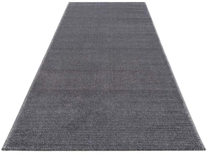 Carpet City Teppich »Friseé-Teppich FANCY900«, rechteckig, Kurzflor, Einfarbig, 3D-Optik, Streifen Look von Carpet City