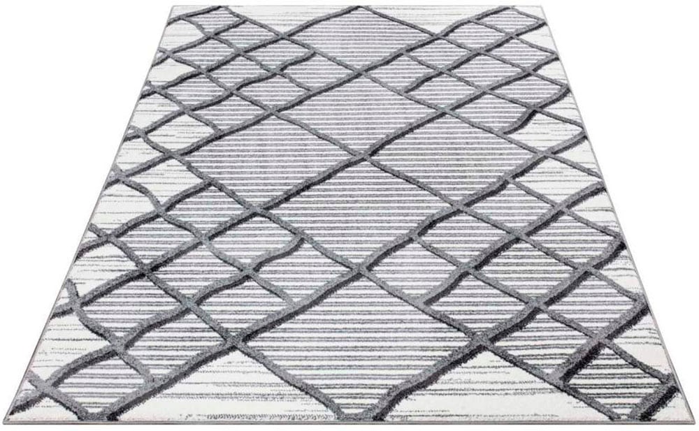 Carpet City Teppich »YOUNG965«, rechteckig, 11 mm Höhe, Moderner Jugend-Teppich mit Raute-Optik von Carpet City