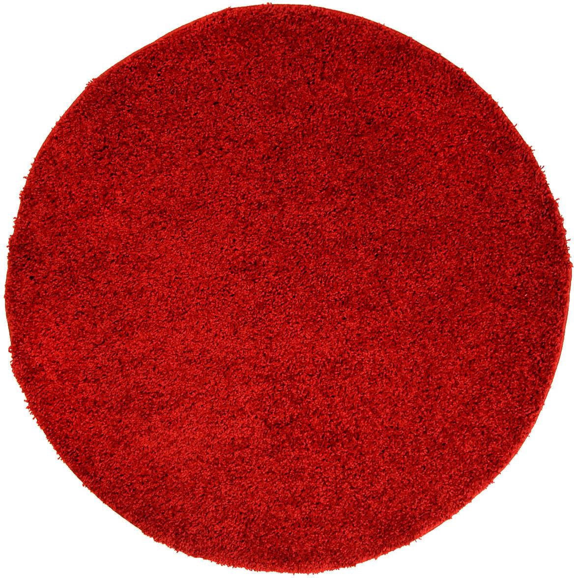 Carpet City Hochflor-Teppich »Shaggi uni 500«, rechteckig, Shaggy-Teppich, Uni-Farben, Langflor, Weich von Carpet City
