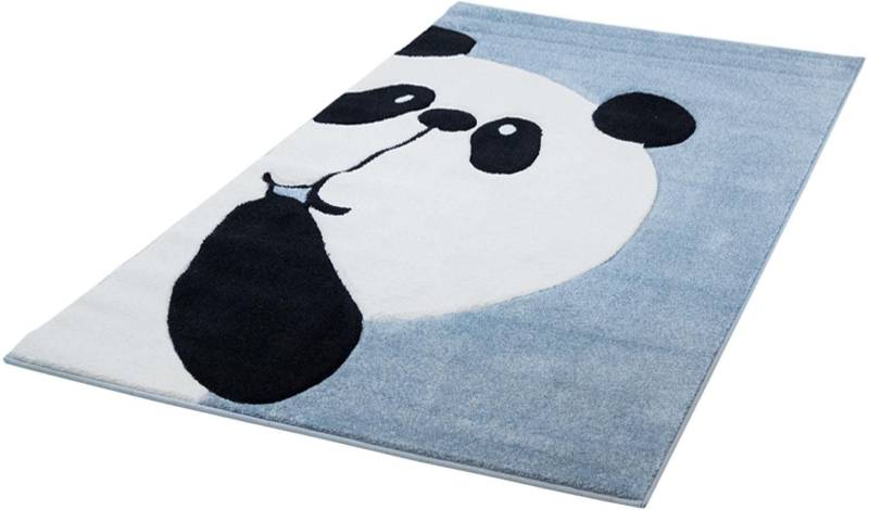 Carpet City Kinderteppich »Bueno Kids 1389«, rechteckig, 13 mm Höhe, Spielteppich, Panda-Bär, 3D-Effekt, Weicher Flor, Pflegeleicht von Carpet City