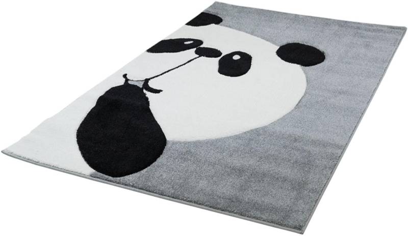 Carpet City Kinderteppich »Bueno Kids 1389«, rechteckig, 13 mm Höhe, Spielteppich, Panda-Bär, 3D-Effekt, Weicher Flor, Pflegeleicht von Carpet City