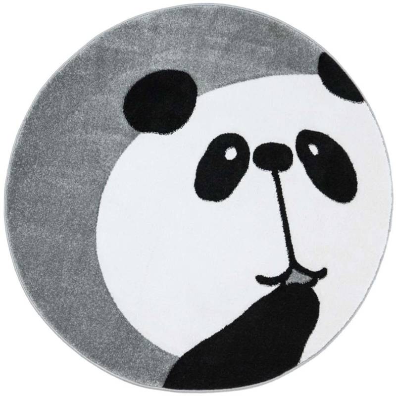 Carpet City Kinderteppich »Bueno Kids 1389«, rund, 13 mm Höhe, Spielteppich, Panda-Bär, 3D-Effekt, Weicher Flor, Pflegeleicht von Carpet City