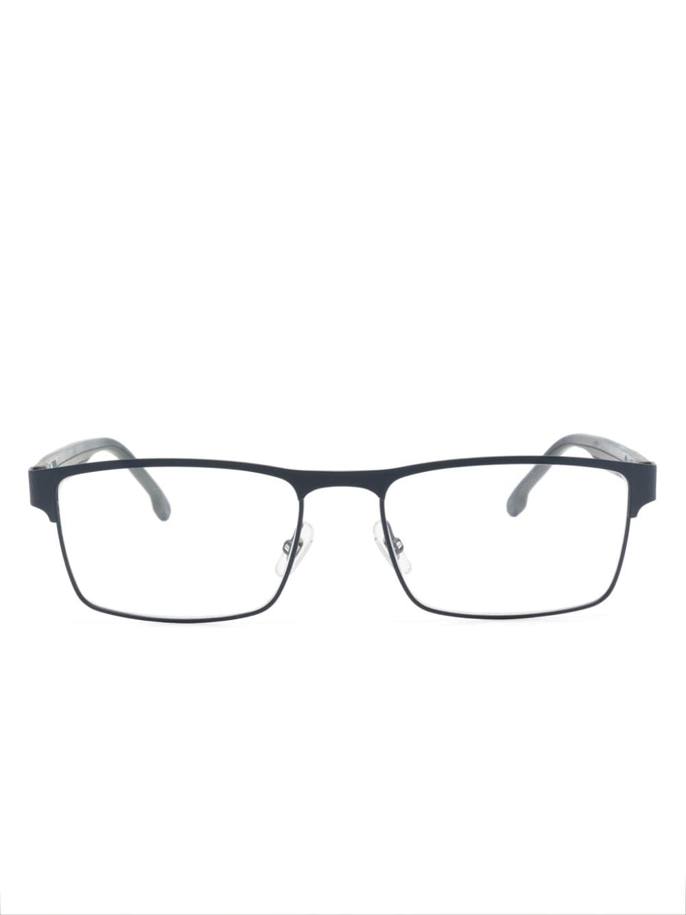 Carrera 8884 rectangle-frame glasses - Blue von Carrera