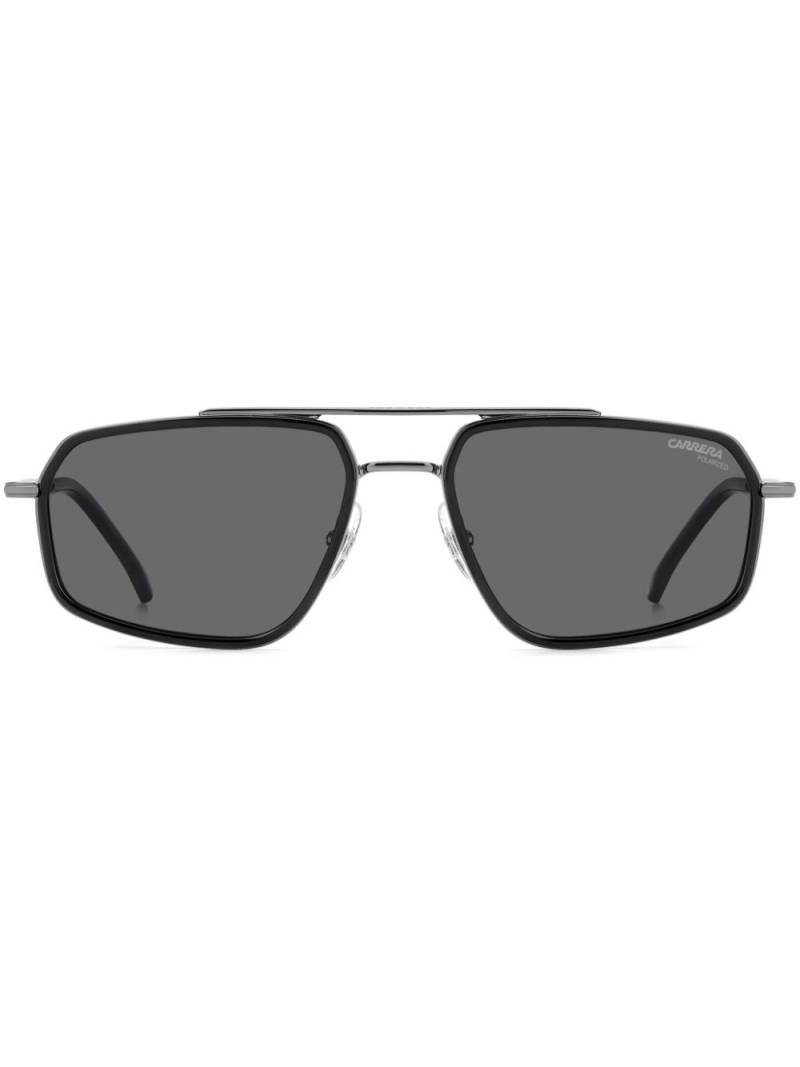 Carrera rectangle-frame sunglasses - Silver von Carrera