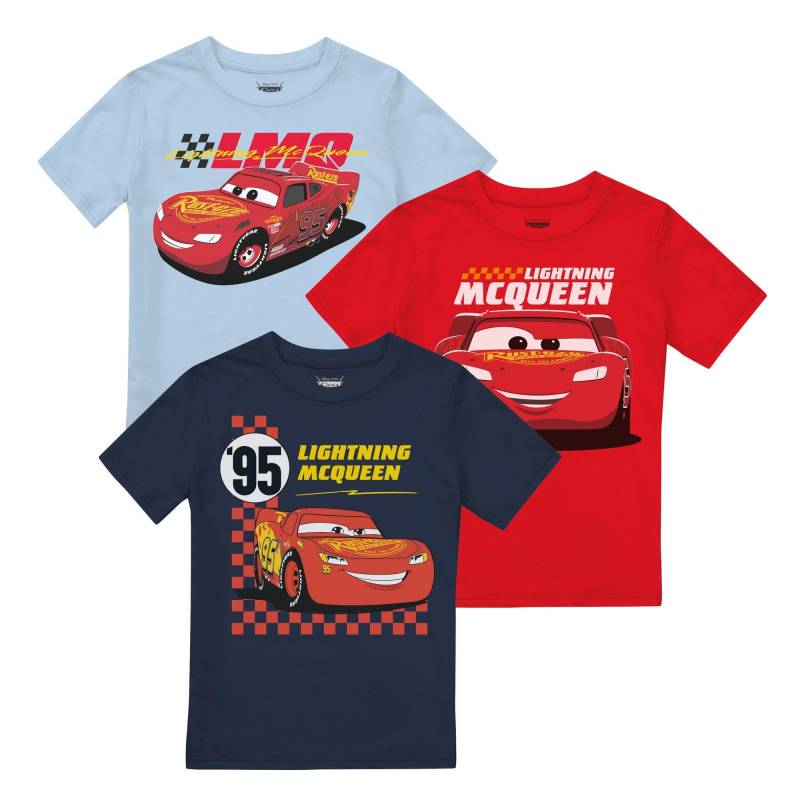 Tshirt (3erpack) Jungen Multicolor 104 von Cars