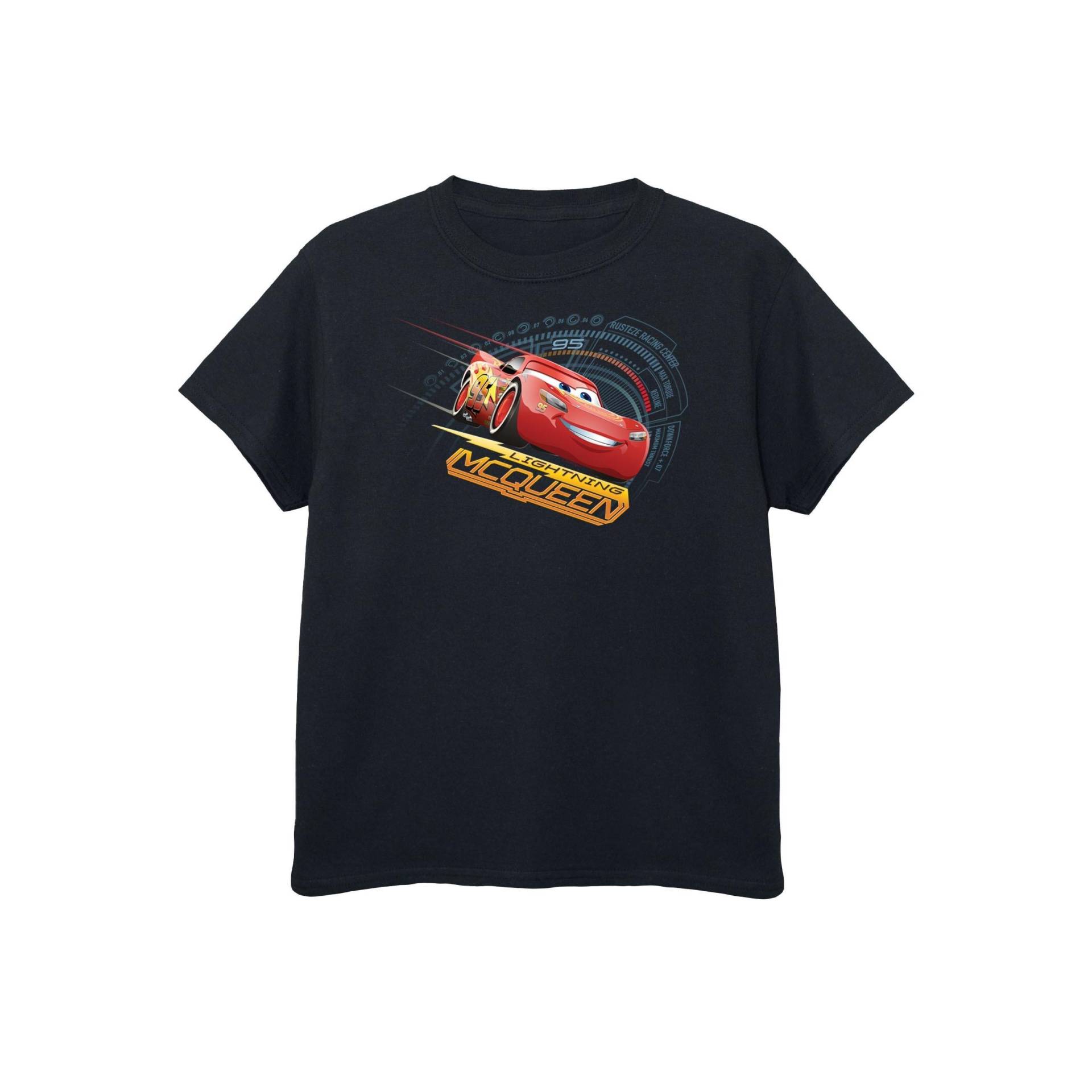 Tshirt Mädchen Schwarz 128 von Cars