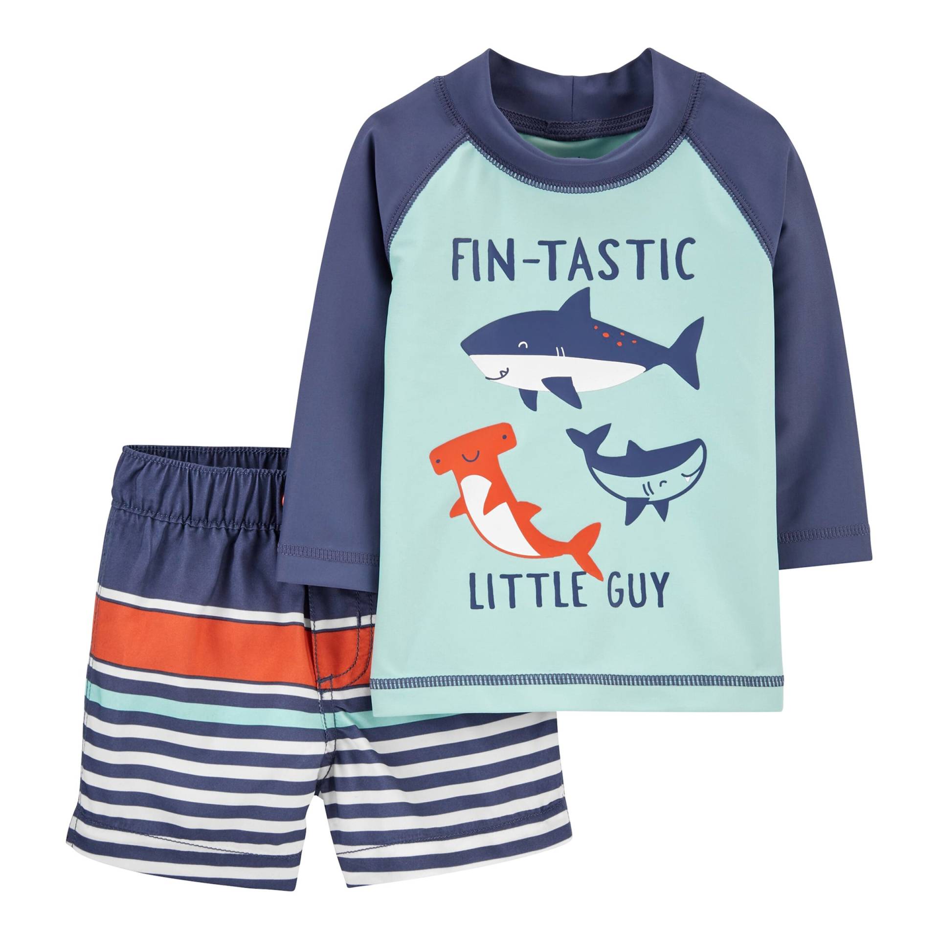 2-tlg. Set Badeshirt langarm und Badeshorts Wal 2-tlg. Set Badeshirt langarm und Badeshorts Wal von Carter's