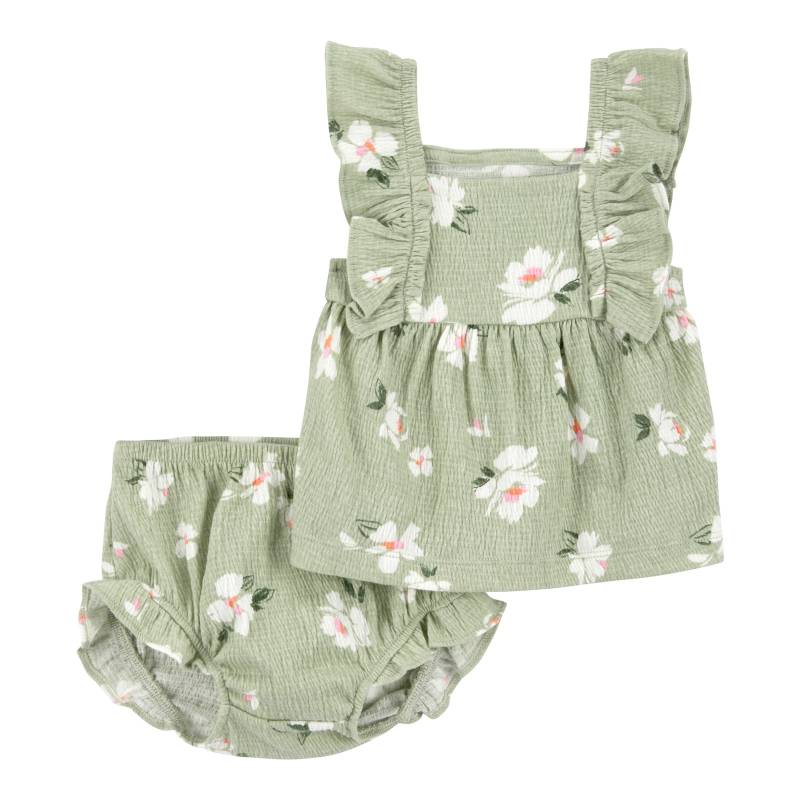 2-tlg. Set Top und Shorts Blumen von Carter's