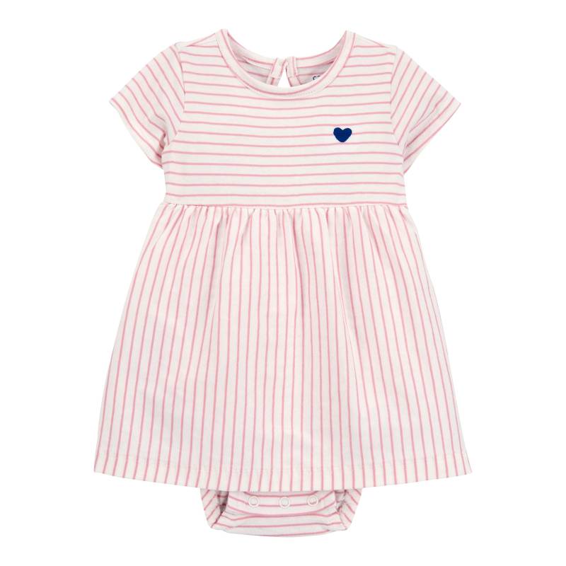Bodykleid kurzarm Ringel von Carter's