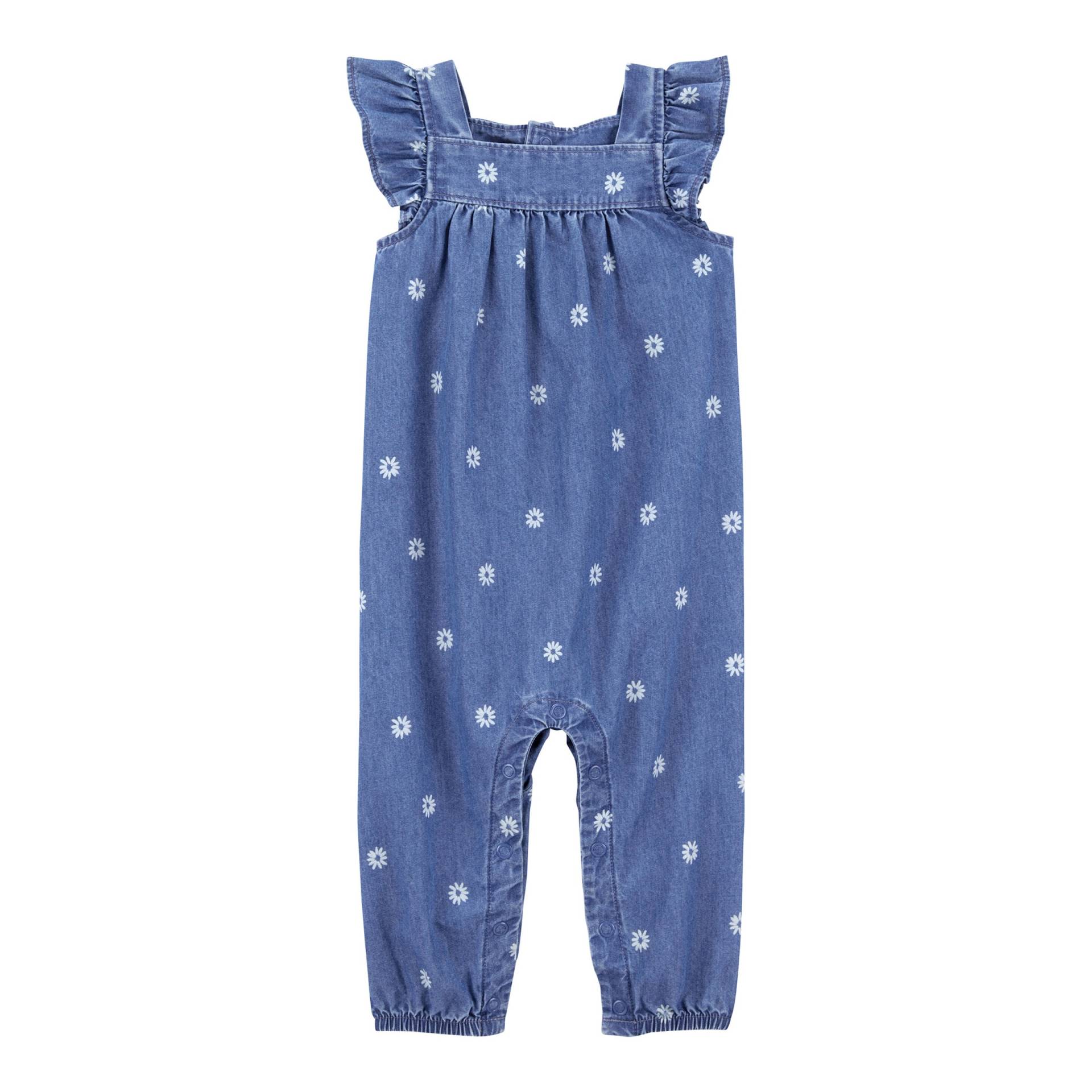 Chambray-Jumpsuit Flügelarm Blumen von Carter's