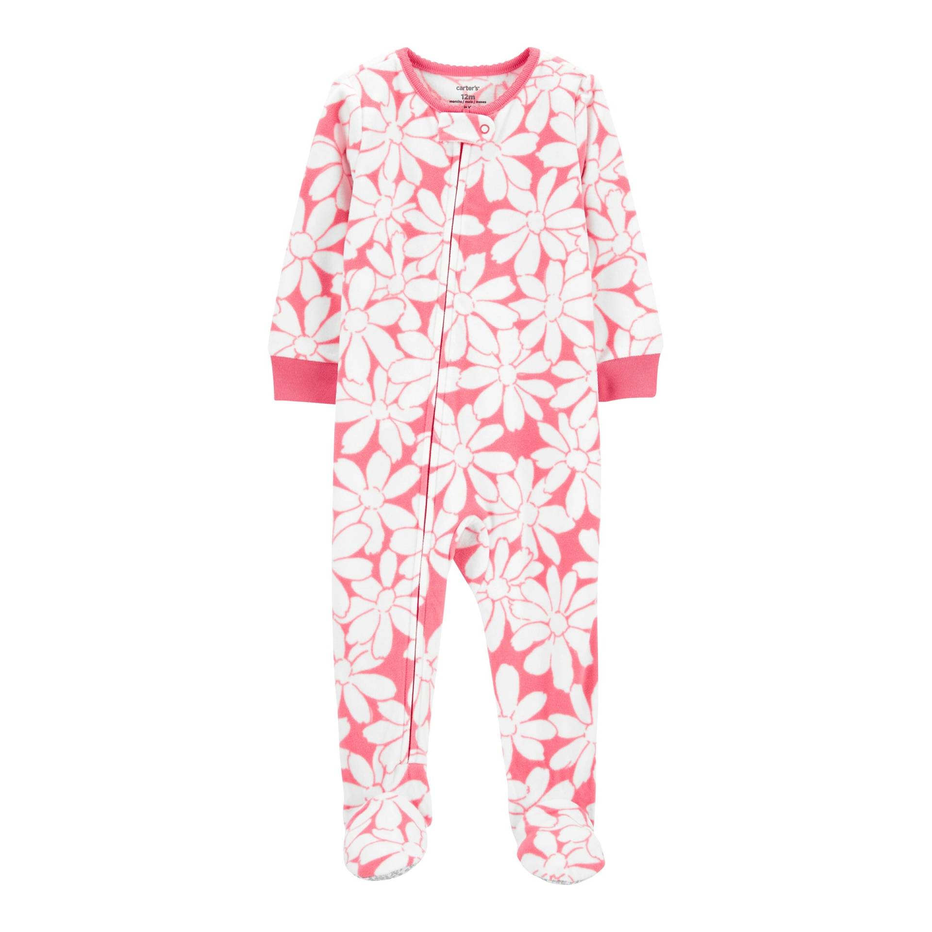 Fleece-Overall Blumen von Carter's