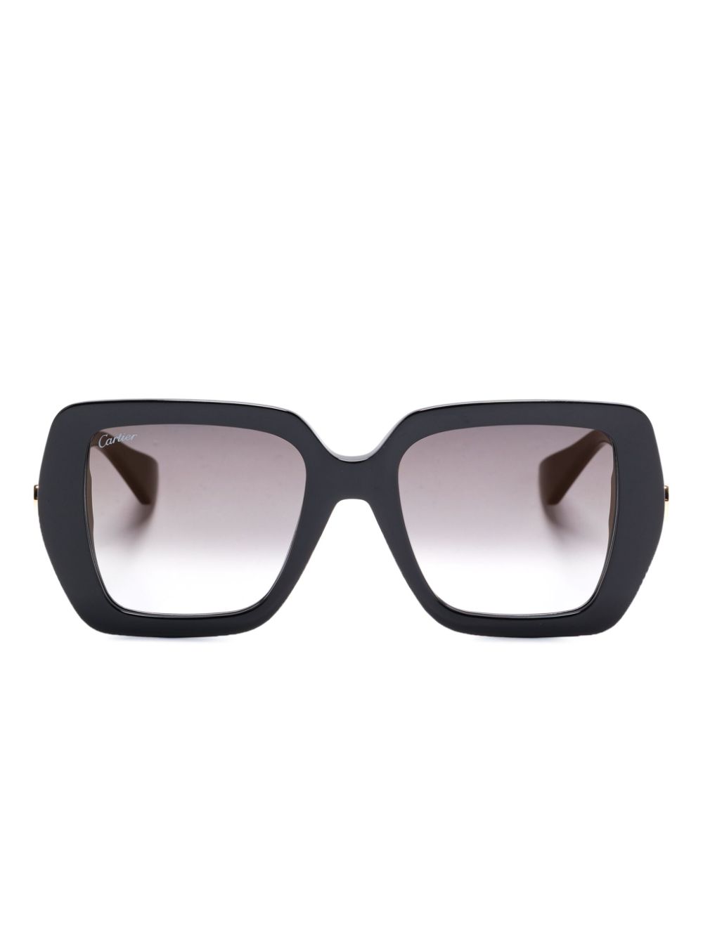 Cartier Eyewear C De Cartier sunglasses - Black von Cartier Eyewear