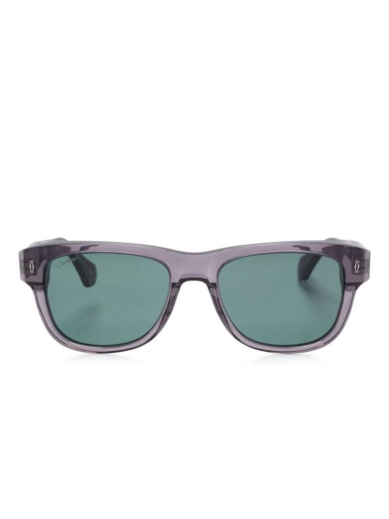 Cartier Eyewear C De Cartier sunglasses - Grey von Cartier Eyewear