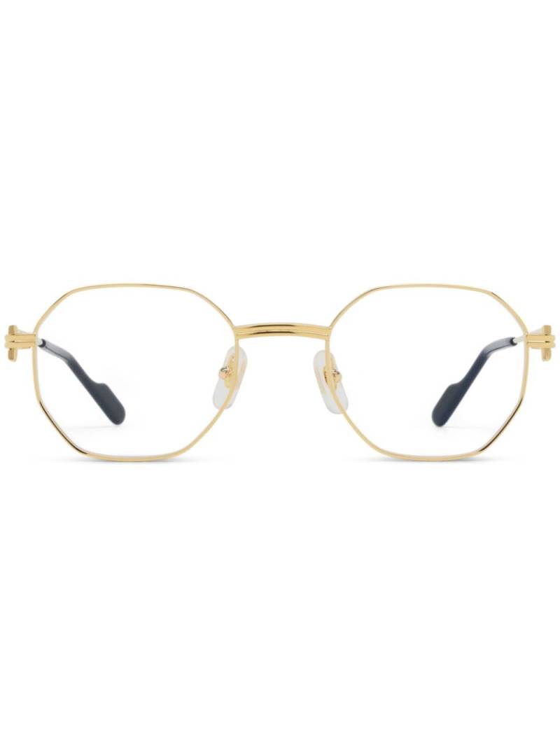 Cartier Eyewear round-frame glasses - Gold von Cartier Eyewear