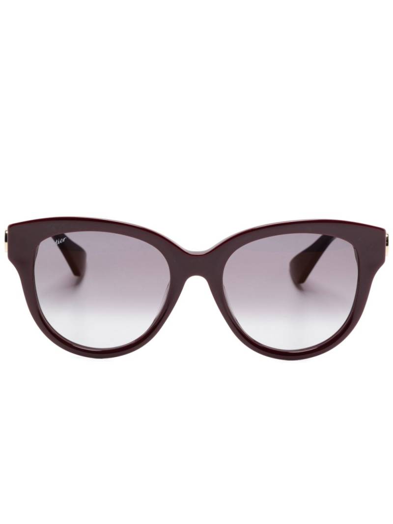 Cartier Eyewear CT0506SA sunglasses - Red von Cartier Eyewear