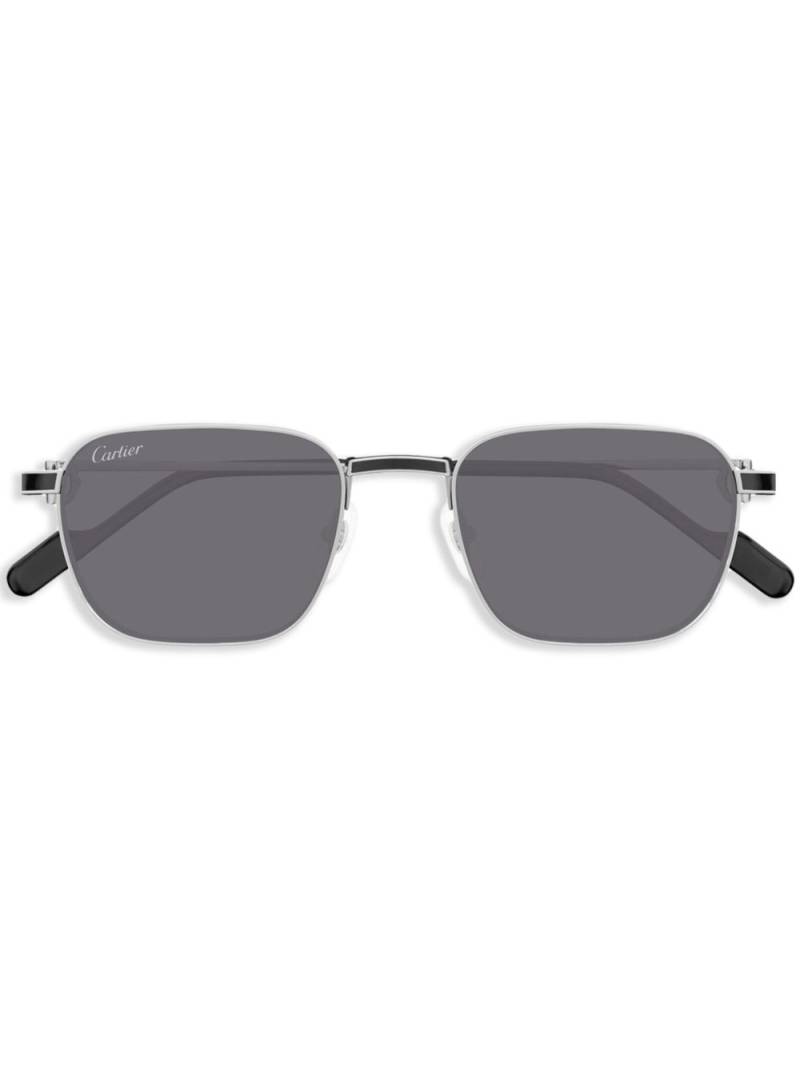 Cartier Eyewear Exception sunglasses - Silver von Cartier Eyewear